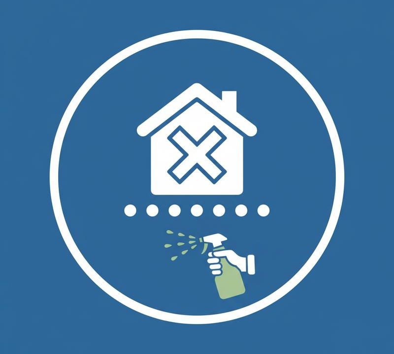 ۷ اقدام ضروری که باید قبل از سمپاشی منزل انجام دهید. -